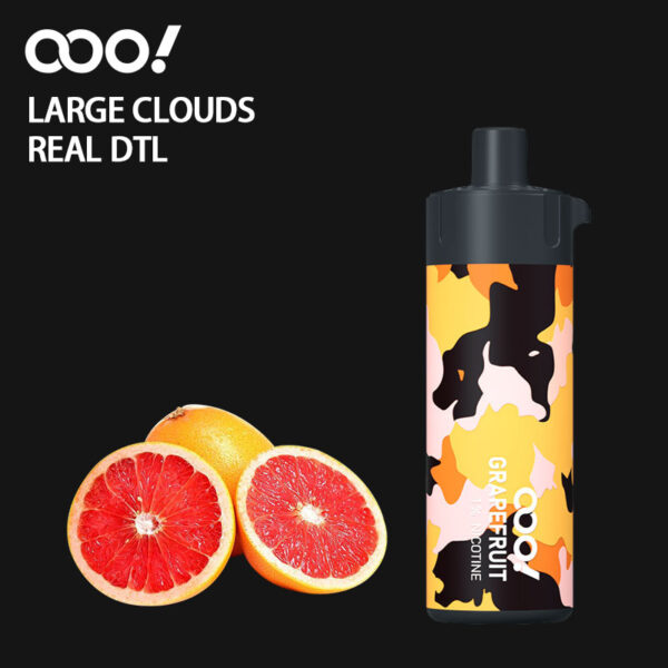 OOO! DL/DTL POD desechable Vape 12000 Puffs 20ml/15ml recargable, flujo de aire ajustable Mexico